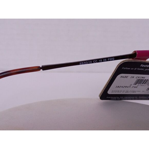 Foster Grant City Collection Bronze Metal Frame / Brown fade lens Sunglasses - Picture 8 of 13